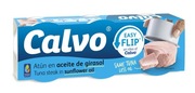 NAJTANIEJ! CALVO Tuńczyk w oleju słonecznikowym 3x65g