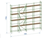 Rusztowania Klinowe KOMPLETNE 100m2 PRODUCENT