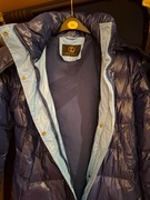 Puchowy płaszcz zimowy