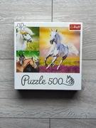 Nowe puzzle 500 trefl konie i kucyki 