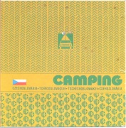 Camping Czechoslovakia. Mapa rozlokowania kempingów Czechosłowacji