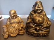 Dwie figurki UŚMIECHNIETY BUDDA