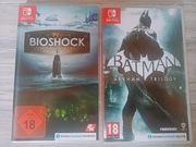 Zestaw gier na Nintendo Switch: BioShock i Batman
