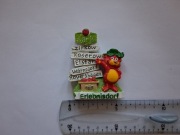 Magnes na lodówkę - 344g. ERLEBNISDORF Drogowskazy