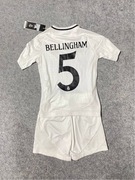 komplet sportowy Adidas Real Madryt 24/25 Home Bellingham 5 roz. 128 cm