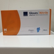 Rękawiczki nitrylowe Abena M 150szt 