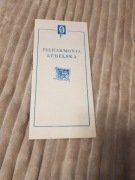 program ulotka filharmonia lubelska 1983-1984 koncert symfoniczny nr 749