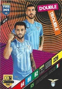 PANINI FIFA 365 2024 DOUBLE TROUBLE ZACCAGNI FELIPE ANDERSON LAZIO LAZ 14