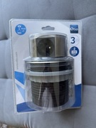 Listwa wysuwana Otio 100mm, 3 gniazda, 2x USB