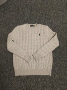 Ralph lauren Sweter szary rozmiar M