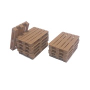 Zestaw 10 palet Euro 1:43 do dioram i modeli