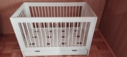 Łóżeczko dziecięce Pinio Basic 120x60 wraz z materacem