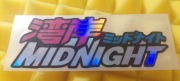 MIDNIGHT JDM JAPAN NAKLEJKA STICKERS
