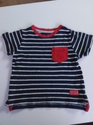 Koszulka r 86 (12-18 m-cy) Bluzka Paseczki 