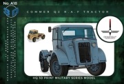 Commer Q2 RAF tractor 1/72 druk 3D