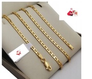 MĘSKI ZŁOTY ŁAŃCUSZEK GUCCI 3 MM SREBRO 925 NA PREZENT