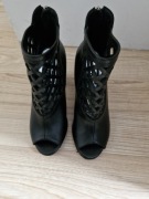 Botki letnie skórzane Karino rozm.38