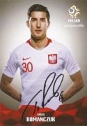 Taras ROMANCZUK autograf! Oficjalna karta PZPN POLSKA 
