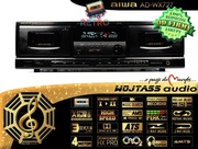 Zaawansowany magnetofon AIWA AD-WX727 XH Pro AMTS Dolby B C 