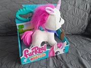 Hasbro unicorn jednorożec walkalots furreal + smycz