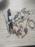 Mix biżuterii i zegarków 