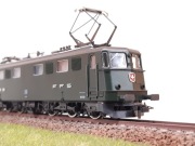 Lokomotywa elektrowóz Ae 6/6 Roco SBB Szwajcaria 1/87 H0 analog DC 12V