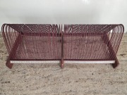 Stojak na 85 płyt winilowych, lata 70' Vintage