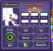 Roblox Dragon Adventures - Ancient Tosknir