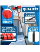 Szczotka do mycia z kijem teleskopowym