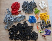 Zestaw klocków Lego Technics 1080szt. 1.5kg MEGA-MIX