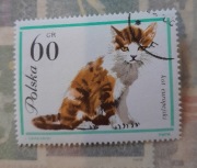 Znaczek pocztowy kot europejski 