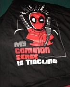 Koszulka z motywem Deadpool PixelBox, rozmiar XL