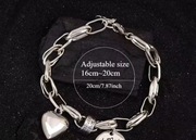 Srebrna bransoletka vintage pr. S925 UNIKAT !!!