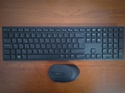 DELL Klawiatura i mysz Pro - KM5221W - (QWERTY) - czarna