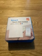 Smart Touch Wall Switch Tuya WiFi – szklany, biały, 1 przycisk, nowy 1 wire