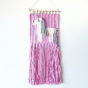 Makatka/kilim jednorożec do pokoju dziecięcego