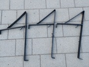 Uchwyty płotków przeciwśniegowych, śniegołapy