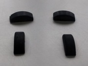 Gumowa nóżka 15mm x 5mm x 5mm - komplet 4 sztuki
