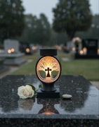 Znicz Solarny z efektem płomienia