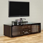 Szafka audio komoda hifi na gramofon płyty winylowe FOS