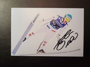 Michael Haybock autograf skoki narciarskie 