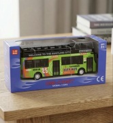 Autobus piętrowy metalowy piętrus zabawka