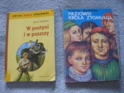 Sienkiewicz W pustyni i w puszczy z opracowaniem + Paziowie  króla Zygmunta