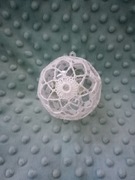 Bombka szydełkowa 8cm handmade