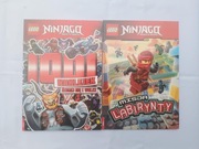 1001 Naklejek Ścigaj się i walcz oraz misja labirynt Lego Ninjago