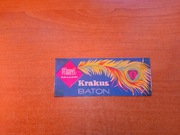 Wawel kraków Krakus baton lata 60 puste opakowanie okładka