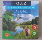 Gra quiz przyroda i geografia Polski, Alexander, stan bdb, prezent