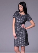 KORONKOWA BŁYSZCZĄCA SUKIENKA LIVILI rozm 40 / L (A021) 