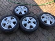 Alu felgi Mercedes A w168 ET54, 5 1/2x15, oponki