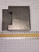 puszka stalowa do zaczepu elektromagnetycznego R-1 do wspawania do  furtki